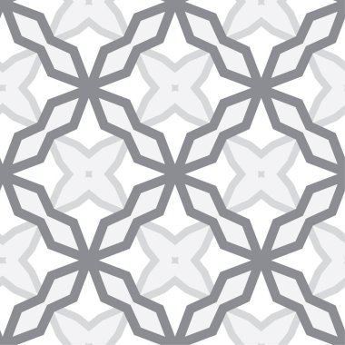 soyut geometrik dikişsiz desen, vektör illüstrasyonu