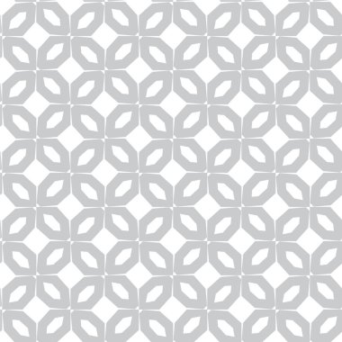 Geometrik soyut dikişsiz desen, vektör illüstrasyonu