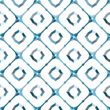 soyut geometrik dikişsiz desen, vektör illüstrasyonu