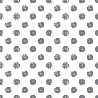 soyut geometrik dikişsiz desen, vektör illüstrasyonu