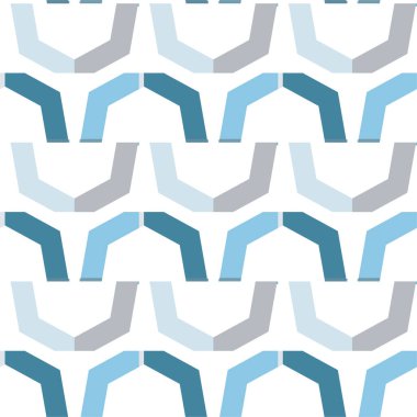 soyut geometrik dikişsiz desen, vektör illüstrasyonu