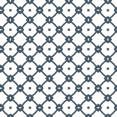 Geometrik soyut dikişsiz desen, vektör illüstrasyonu
