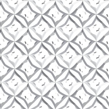 Geometrik soyut dikişsiz desen, vektör illüstrasyonu