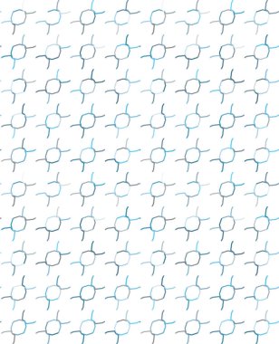 Geometrik soyut dikişsiz desen, vektör illüstrasyonu