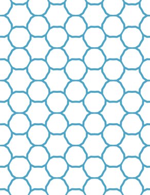 Geometrik soyut dikişsiz desen, vektör illüstrasyonu