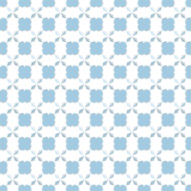 Geometrik soyut dikişsiz desen, vektör illüstrasyonu