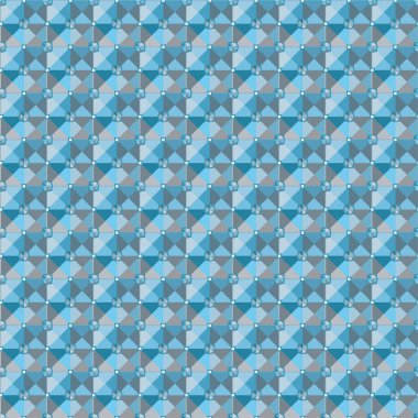 Geometrik şekilli kusursuz desen vektör çizimi  