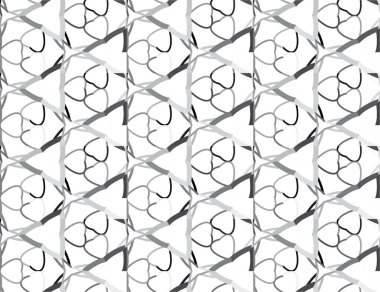 soyut geometrik dikişsiz desen, vektör illüstrasyonu