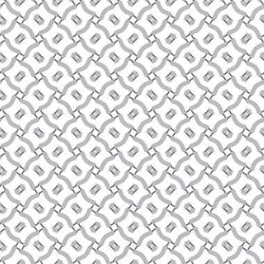 Geometrik soyut dikişsiz desen, vektör illüstrasyonu