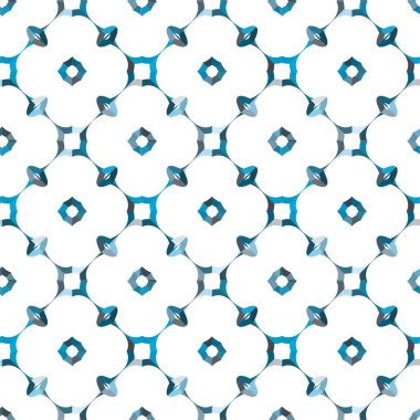 Geometrik soyut dikişsiz desen, vektör illüstrasyonu