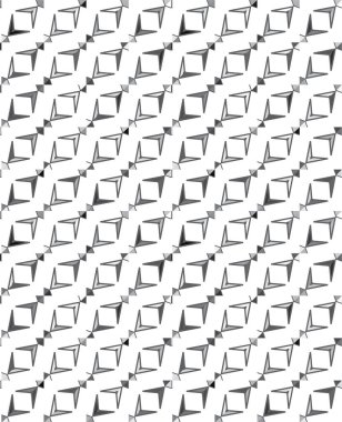Geometrik soyut dikişsiz desen, vektör illüstrasyonu