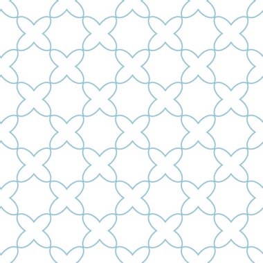 Geometrik soyut dikişsiz desen, vektör illüstrasyonu