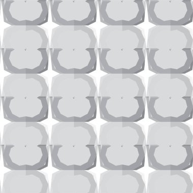 Geometrik soyut dikişsiz desen, vektör illüstrasyonu