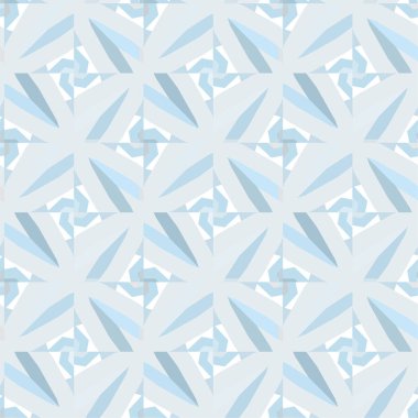 Geometrik soyut dikişsiz desen, vektör illüstrasyonu