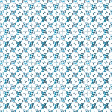 Geometrik soyut dikişsiz desen, vektör illüstrasyonu