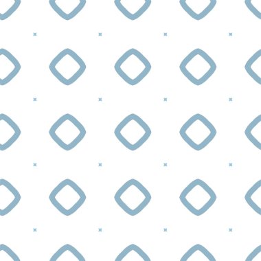 Geometrik soyut dikişsiz desen, vektör illüstrasyonu