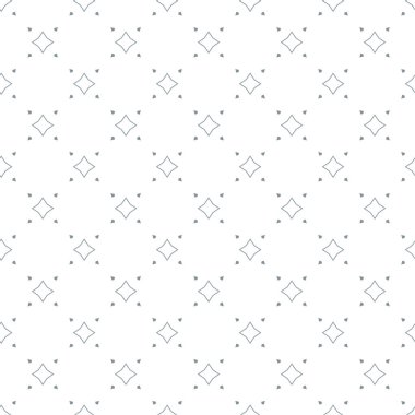 Geometrik soyut dikişsiz desen, vektör illüstrasyonu
