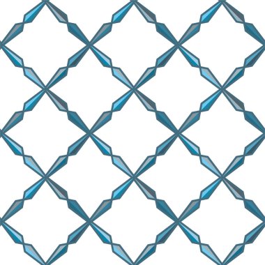 Geometrik soyut dikişsiz desen, vektör illüstrasyonu