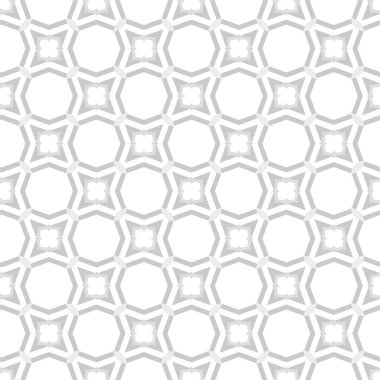 Geometrik soyut dikişsiz desen, vektör illüstrasyonu