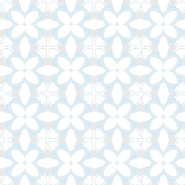 Geometrik soyut dikişsiz desen, vektör illüstrasyonu