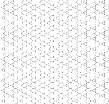 soyut geometrik dikişsiz desen, vektör illüstrasyonu