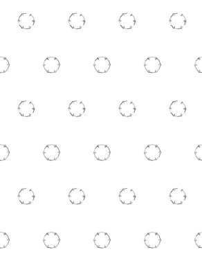 Geometrik şekilli kusursuz desen vektör çizimi