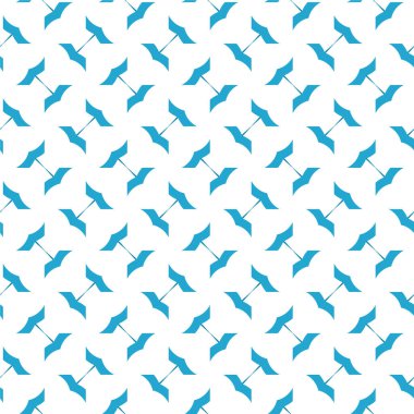 Geometrik soyut dikişsiz desen, vektör illüstrasyonu