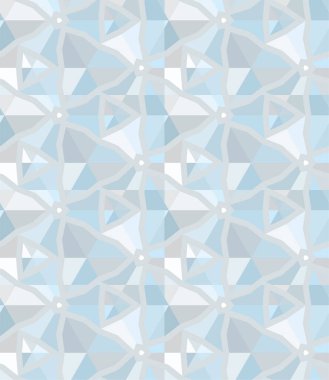 Geometrik soyut dikişsiz desen, vektör illüstrasyonu