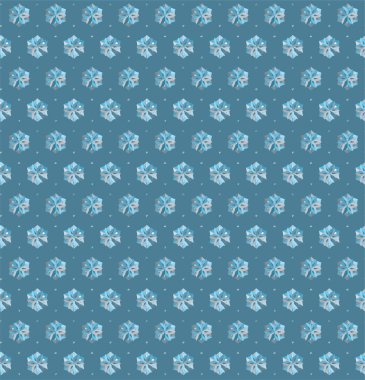 Geometrik şekilli kusursuz desen vektör çizimi  