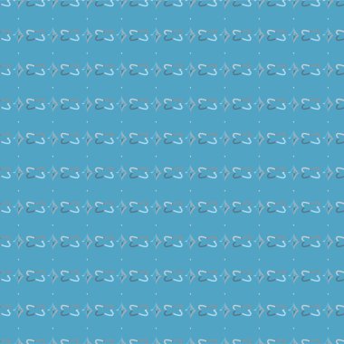 Geometrik soyut dikişsiz desen, vektör illüstrasyonu