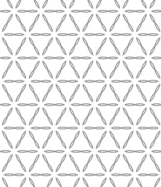 Geometrik soyut dikişsiz desen, vektör illüstrasyonu