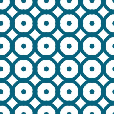 Geometrik soyut dikişsiz desen, vektör illüstrasyonu