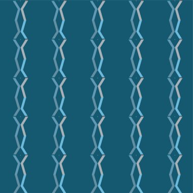 Geometrik soyut dikişsiz desen, vektör illüstrasyonu