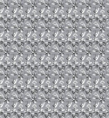 Geometrik soyut dikişsiz desen, vektör illüstrasyonu