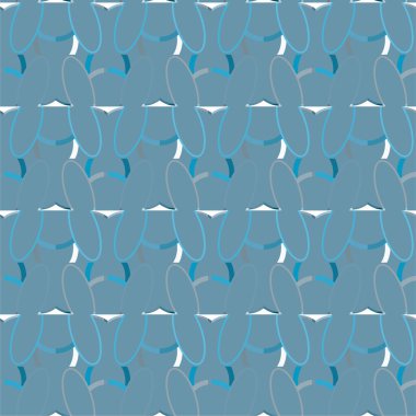 Geometrik soyut dikişsiz desen, vektör illüstrasyonu