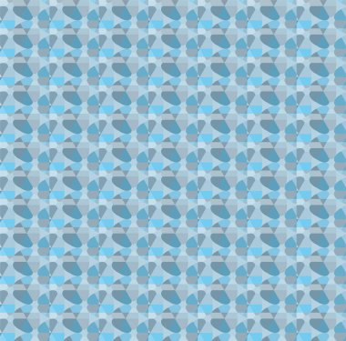Geometrik soyut dikişsiz desen, vektör illüstrasyonu