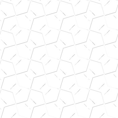 Geometrik soyut dikişsiz desen, vektör illüstrasyonu