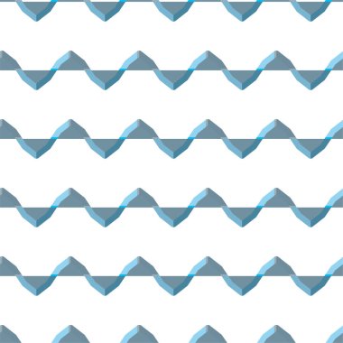 Geometrik soyut dikişsiz desen, vektör illüstrasyonu