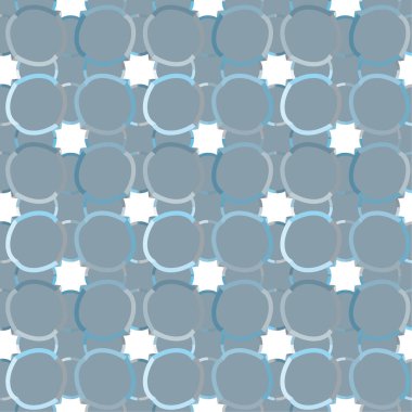 Geometrik şekilli kusursuz desen vektör çizimi