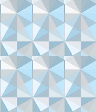 Geometrik yinelenen süs vektör deseni. Pastel tonları olan kusursuz tasarım dokusu