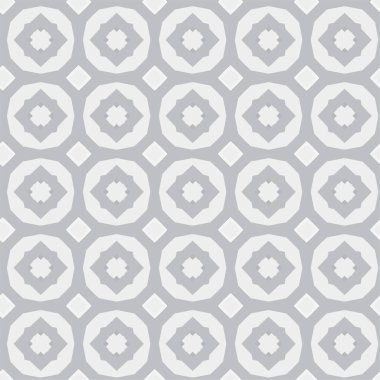 Geometrik soyut dikişsiz desen, vektör illüstrasyonu