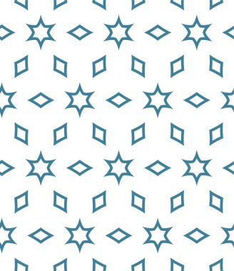 soyut geometrik dikişsiz desen, vektör illüstrasyonu