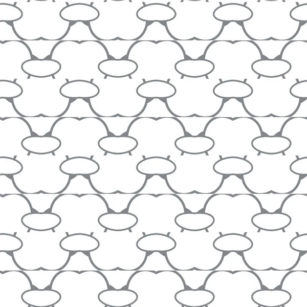 Nahtlose Muster Mit Geometrischen Formen Vektorillustration — Stockvektor