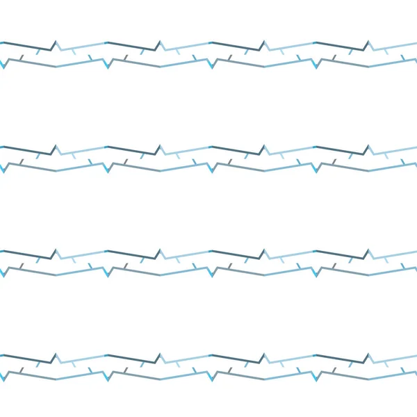 Геометрический Абстрактный Бесшовный Шаблон Векторная Иллюстрация — стоковый вектор