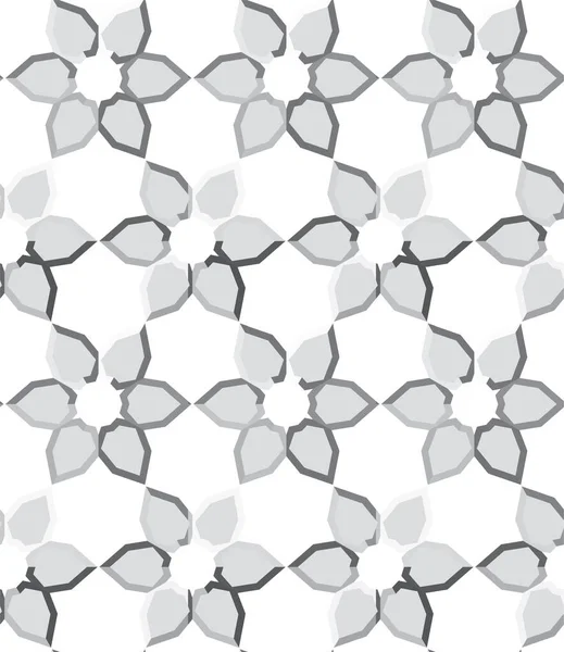 Padrão Sem Emenda Abstrato Geométrico Ilustração Vetorial — Vetor de Stock