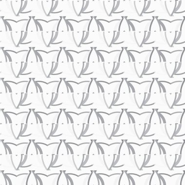 Geometrik soyut dikişsiz desen, vektör illüstrasyonu