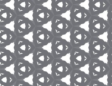 soyut geometrik dikişsiz desen, vektör illüstrasyonu