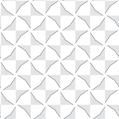 Geometrik soyut dikişsiz desen, vektör illüstrasyonu