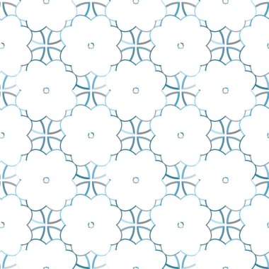 soyut geometrik dikişsiz desen, vektör illüstrasyonu