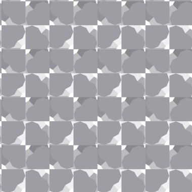 Geometrik soyut dikişsiz desen, vektör illüstrasyonu